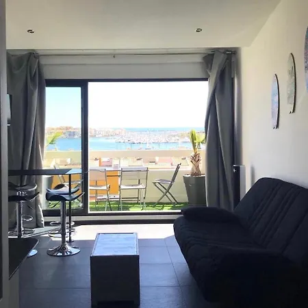 Appartement Mezzanine Cap D’agde Vue Sur Port Et *