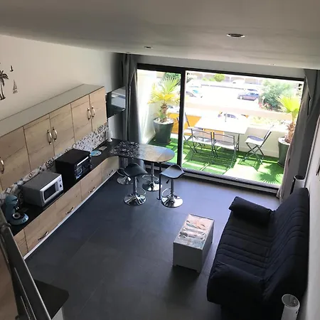 Mezzanine Cap D'agde Vue Sur Port Et Apartament *