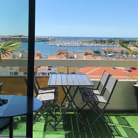 Apartmán Mezzanine Cap D'agde Vue Sur Port Et